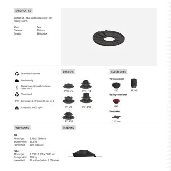 Comfort hellingcorrector HS2 2% p/s plaatsing onder stelvoet - Comfort hellingcorrector hs2 2 ps plaatsing onder stelvoet specificaties - Comfort hellingcorrector HS2