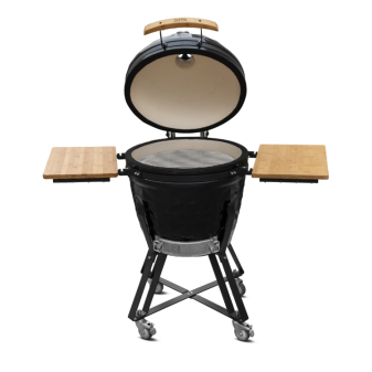 Kamado Grill Large Diamond 56 - Zwart - Dsc 8607 bew - Kamado Grill Large Diamond 56 - Zwart