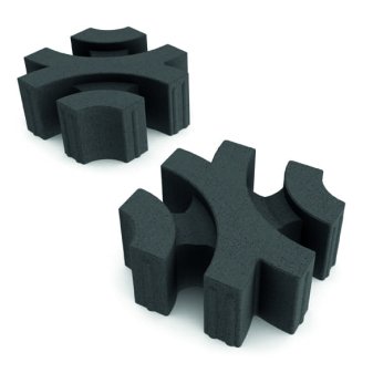 Eco Solution Virage black 30x30x12cm - Eco solution virage black 30x30x12cm - Eco Solution Virage black