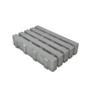 Eco Solution EcoStrook grijs 60x40x12cm - Ecosteen stroke grijs - Eco Solution EcoStrook grijs 60x40x12