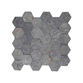 Parket hexagon licht grijs - Hexagon light grey - BN113 hexagon licht grijs