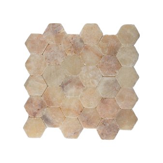 Parket hexagon onyx/zonsondergang - Hexagon onyx sunset - BN113 hexagon onyx/zonsondergang