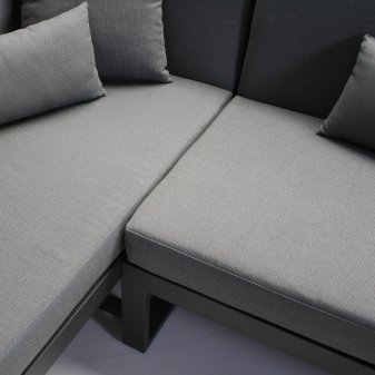 Loungeset Malaga - Malaga corner set loungeset grijs buiten 3 - 1682
