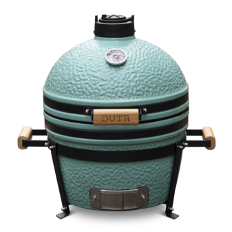 Kamado Grill Medium 40 - Mint - Medium 40 mint - Kamado Grill Medium 40 - Mint