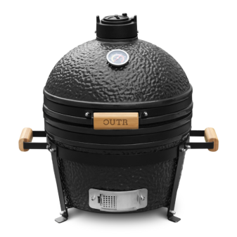Kamado Grill Medium 40 - Zwart - Medium 40 zwart - Kamado Grill Medium 40 - Zwart