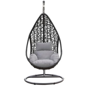 Stoelen Mona hang chair black - Mona hanging chair website - 2119-B