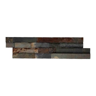 Steenpaneel roestige leisteen - Panels 02 roestige leisteen - BN113 paneel roestige leisteen