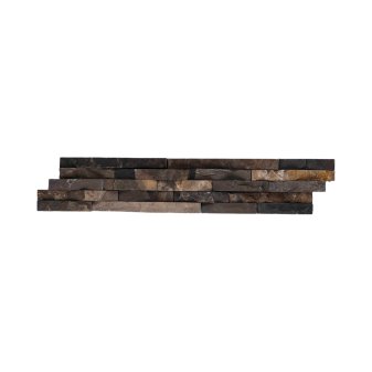 Steenpaneel bruin-grijs - Panels 03 grey brown - BN113 paneel bruin-grijs