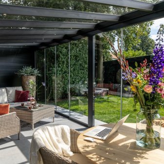 Verasol tuinkamer Profiline glasdak - Profiline tuinkamer glasdak 2 - Verasol tuinkamer Profiline