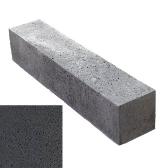 Stapelblok Schellevis Oud Hollands carbon 100x20x20cm - Schellevis stapelelement oud hollands 75x15x15cm carbon 1 - Stapelblok Oud Hollands carbon 100x20x20cm