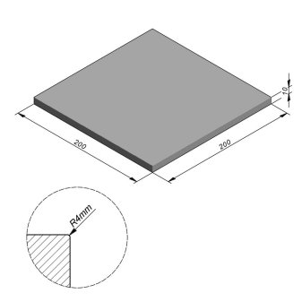 Megategel Smooth cream velvet 200x200x10cm - Smooth megategel afmeting 200x200 1 - Megategel Smooth cream velvet 200x200x10cm