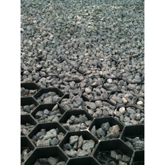 Easygravel 3XL Grind/Splitplaten zwart - per m2 - Splitplaten gevuld 7 impressie - Easygravel 3XL Grind/Splitplaten zwart - per 