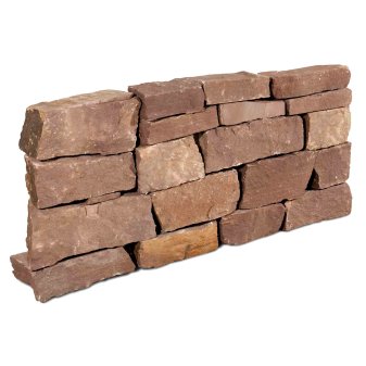 Stapelblok Weser rood 10-25cm - Stapelblokken weser rood 2 - Stapelblok Weser rood 10-25cm
