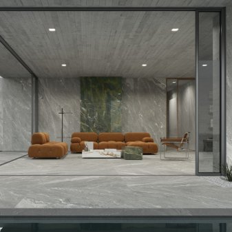 Ariostea Ultra Pietre Pietra Di Vals Strutturato diverse afmetingen - Stone effect floors pietra di vals 04 - Ariostea Di Vals Strutturato 100x100cm