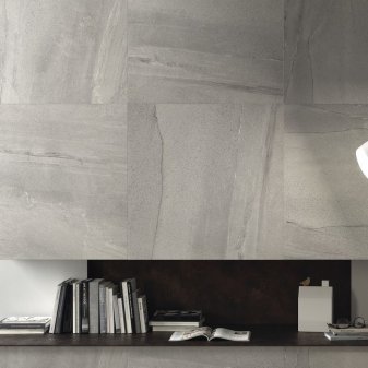 Ariostea Ultra Pietre Basaltina Grey Soft diverse afmetingen - Stone effect grey floors basaltina grey 1 - Ariostea Basaltina Grey Soft 100x100cm