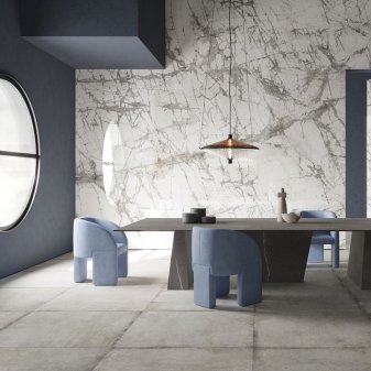 Ariostea Ultra Teknostone Light Grey Soft diverse afmetingen - Stone effect grey floors light grey 06 - Ariostea Light Grey Soft 100x100cm