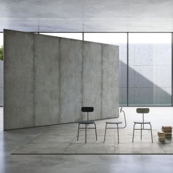 Ariostea Ultra Teknostone Smoke Soft diverse afmetingen - Stone effect grey floors smoke 01 - Ariostea Smoke Soft 100x100cm