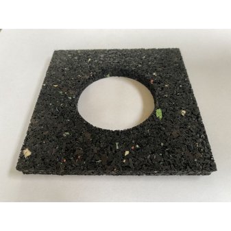 Vaste onderplaat RC 10 - 120x120x6mm - Vaste onderplaat rc basic lijn - Vaste onderplaat RC 10 120x120x6mm