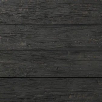 Vlonderplanken Weathered Oak Embered - Weathered oak sample embered - Embered