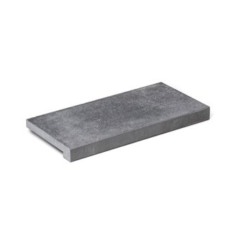 Zwembadrand Calcare Agnato Gezoet 80x40x5/3cm BN32 - Zwembadrand calcare 7 gezoet rechte overstek 1 - Zwembadrand Calcare 7 80x40x5/3cm