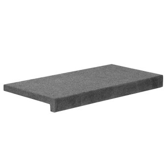 Zwembadrand Tibet Dark Grey Gezoet 60x30x5/2,5cm - Zwembadrand tibet dark grey gezoet 1 - Zwembadrand Tibet Dark Grey Gezoet 60x30