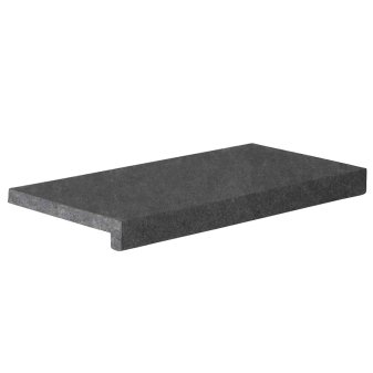 Zwembadrand Vietnam Black Gezoet 60x30x5/2,5cm - Zwembadrand vietnam black gezoet - Zwembadrand Vietnam Black Gezoet 60x30