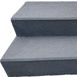 Traptrede indus black kleurecht met facet 60x30x15cm - Traptrede 60x30x15 indus black kleurecht 3 - Traptrede indus black kleurecht met facet