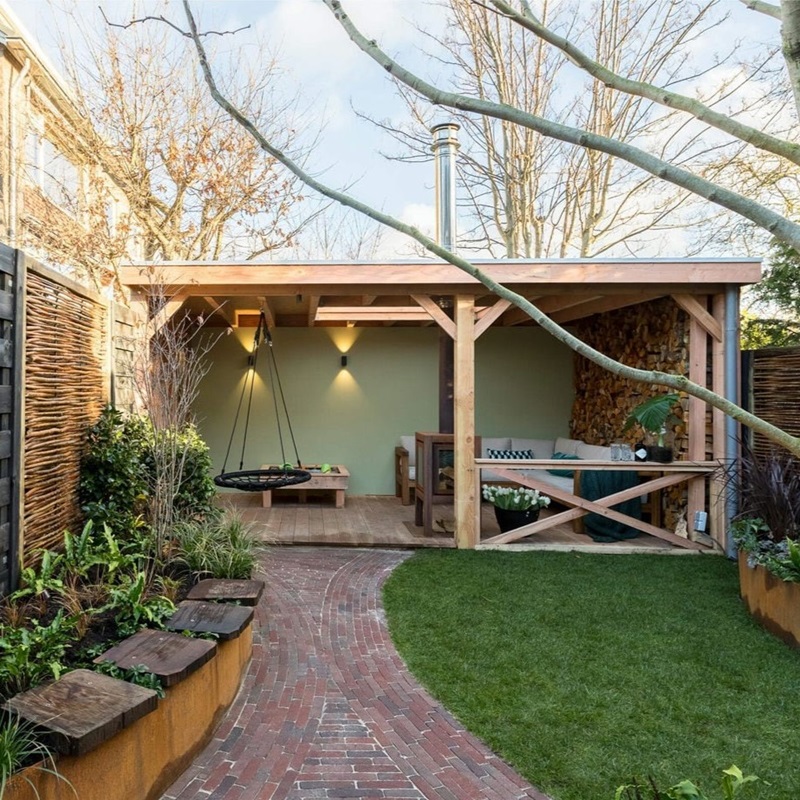 Overkapping type Pioenroos - Tuin en huis productfoto pioenroos 2 - BNS140 Pioenroos