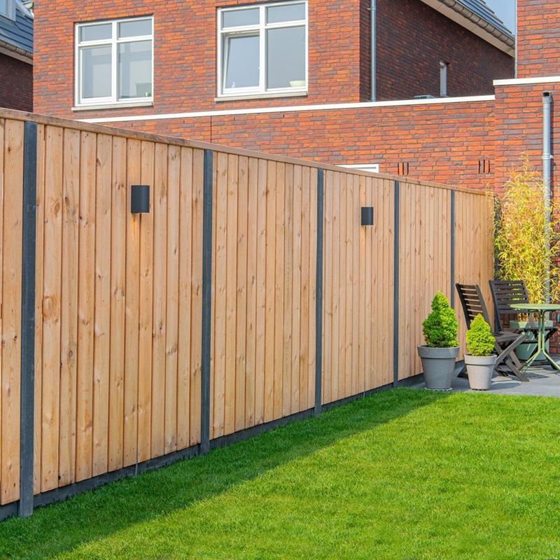 Tuinscherm Red Class Wood Agadir 180x180cm TR4 - Tuinscherm agadir tr4 sfeer - Tuinscherm Agadir b30 