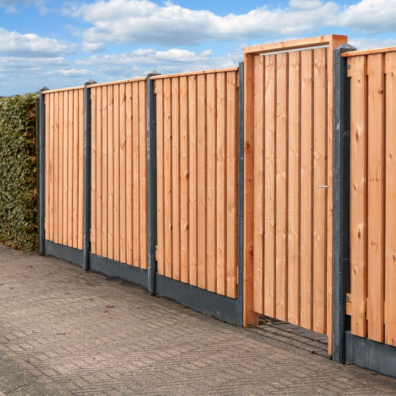 Tuinscherm Red Class Wood Casablanca diverse afmetingen TR1 - Tuinscherm casablanca tr1 sfeer - Tuinscherm Casablanca b30