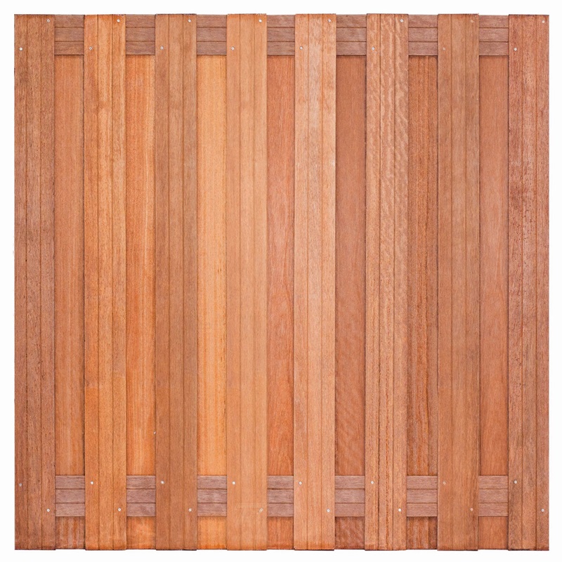 Tuinscherm hardhout Kampen 180x180cm TH29 - Tuinscherm kampen - Tuinscherm Kampen b35