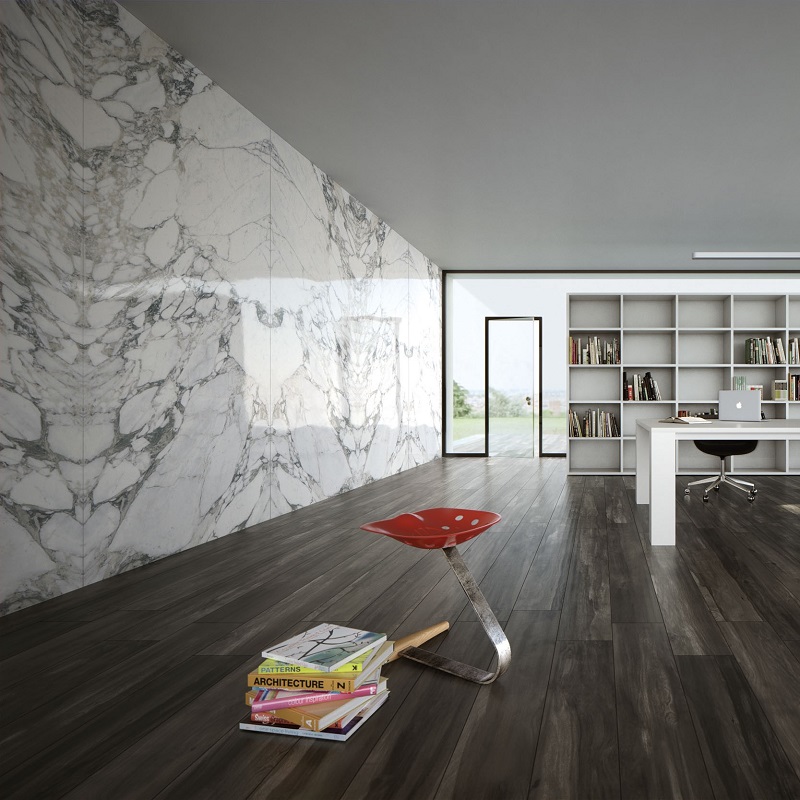 Ariostea Ultra Marmi Arabescato Statuario Block B Lucidato Shiny 150x300cm - Ultra marmi arabescato statuario block b 1 - Ariostea Arabescato Statuario Block B 150x300
