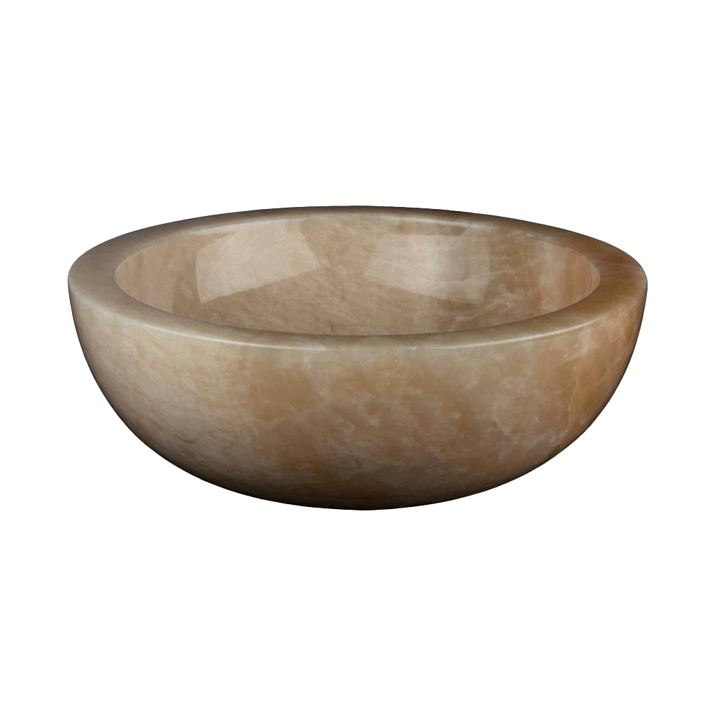 Wasbak natuursteen A onyx gepolijst - Wasbak 1 onyx polish - BN113 wasbak1 onyx gepolijst