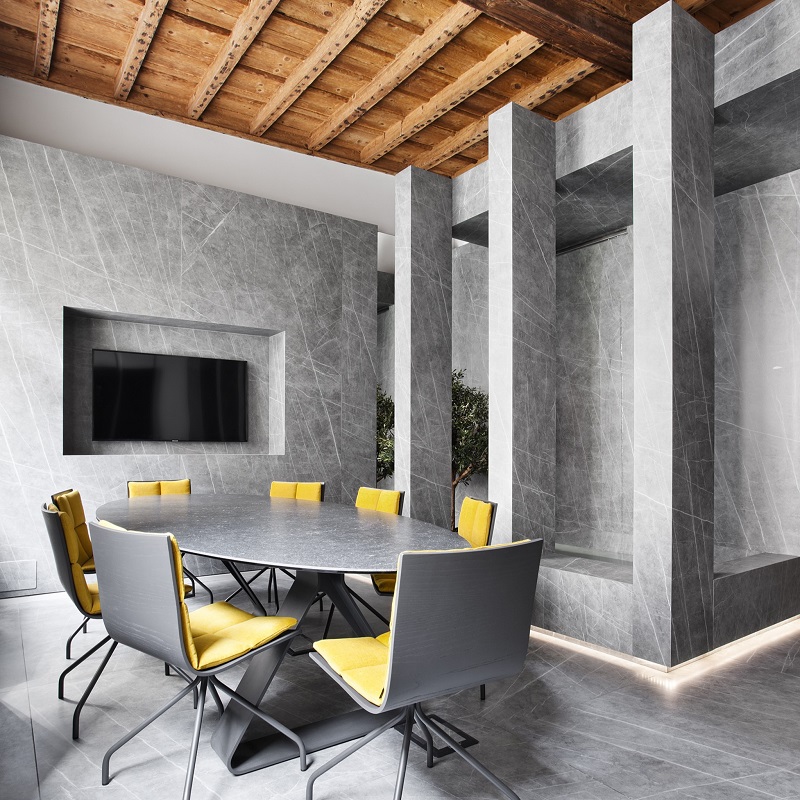 Neolith Zaha Stone Silk diverse afmetingen - Zaha stone cladding - Zaha Stone Silk 75x75