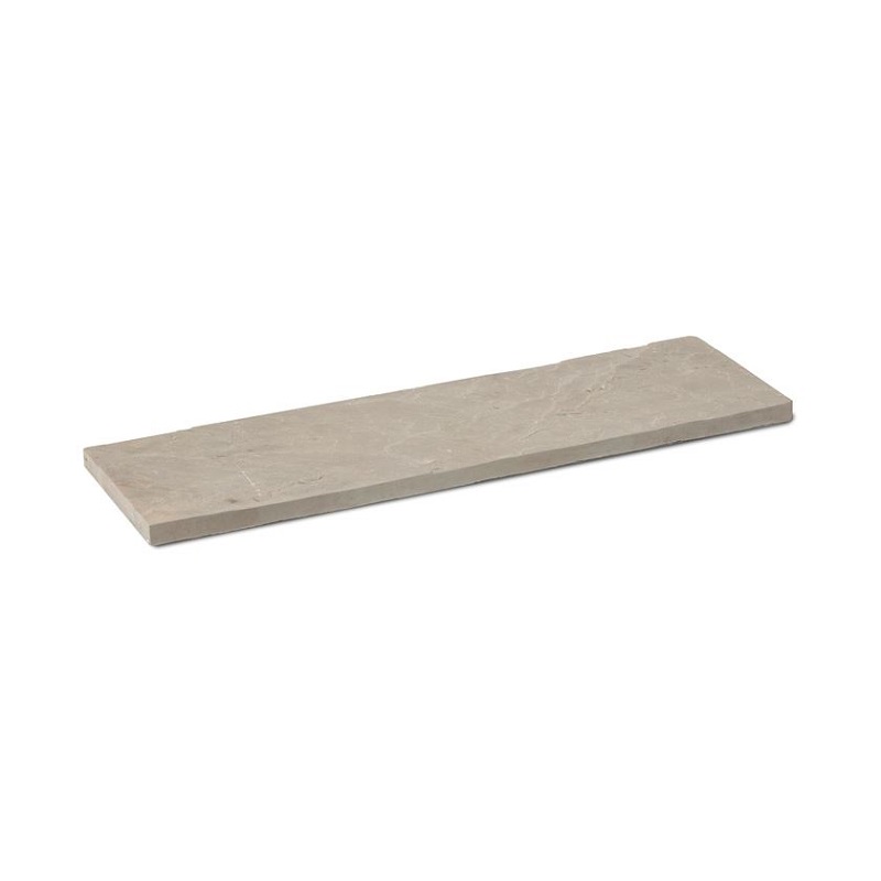 Zwembadrand Kandla Grigio Recht Gezoet 60x30x3cm BN32 - Zwembadrand kandla grigio gezoet recht model - Zwembadrand Kandla Grigio Recht 60x30x3cm