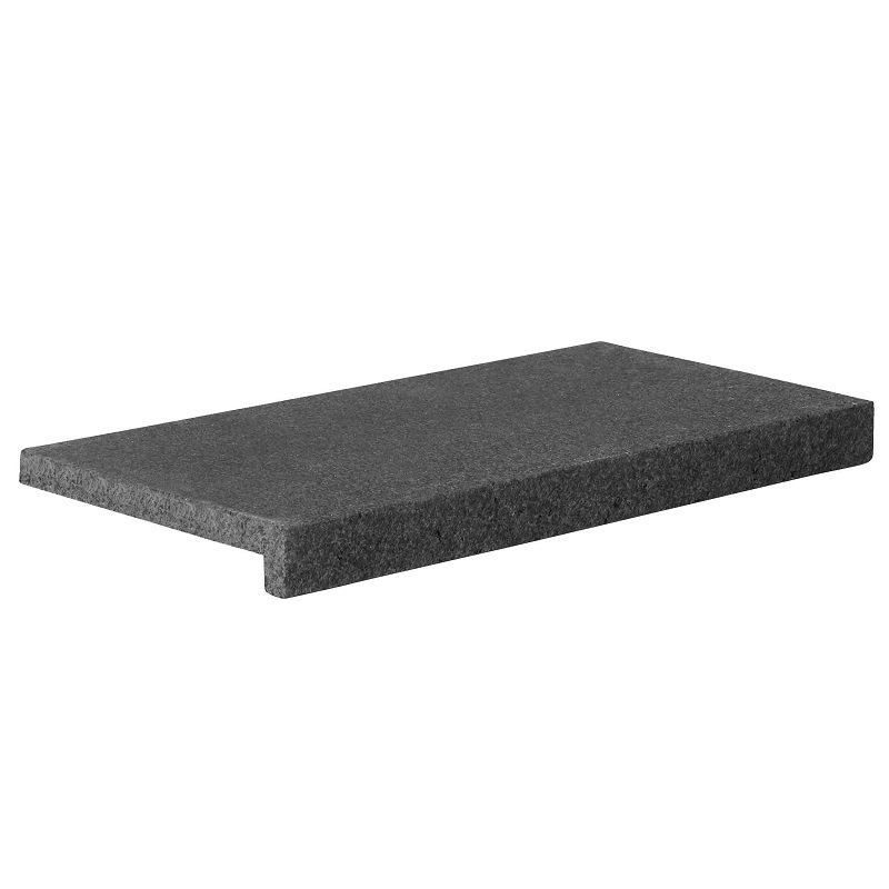 Zwembadrand Tibet Asian Black Gezoet 60x30x5/2,5cm - Zwembadrand tibet asian black gezoet 1 - Zwembadrand Tibet Asian Black Gezoet 60x30x2,
